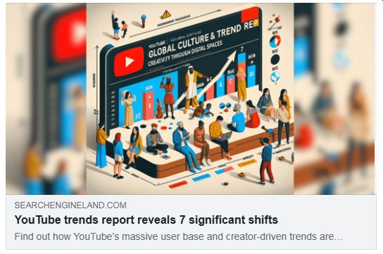YouTubeトレンドレポートで7つの大きな変化が明らかに（Search Engine Land）