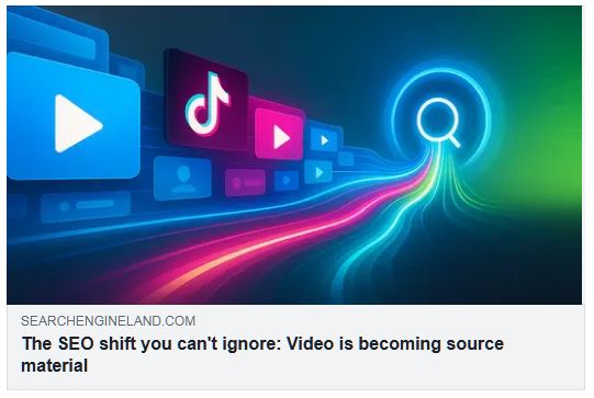 無視できないSEOの変化：動画が情報源になりつつある（Searc Engine Land）