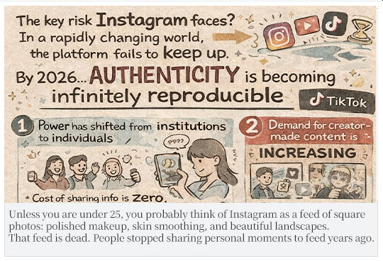 The key risk Instagram faces Mosseri