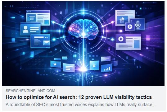 AI検索 LLM可視化戦略 Search Engine Land